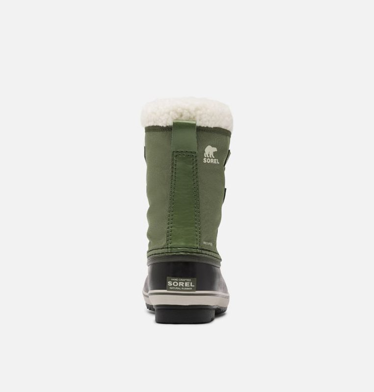 Sorel Youth Yoot Pac™ Nylon - Kids Snow Boots Green/Black - 159486FTI